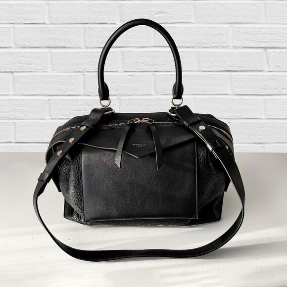Givenchy Handbags - Givenchy Medium Black Two Way Sway Bag